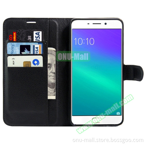 Leather Flip Case Cover for OPPO R9 Plus Phone Case, Mobile Phone Cover For OPPO R9 Plus Covers
